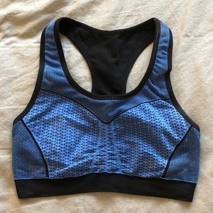 Marc New York Blue Sports Bra